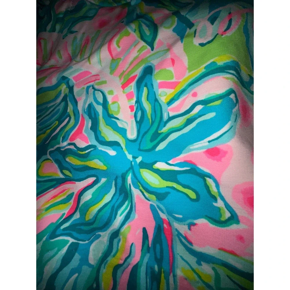 Lilly‎ Pulitzer Callahan Knit Shorts One In A Mellon Stretch Size 14